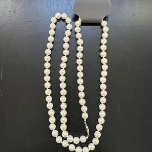 New ! Faux Pearl 18” Strand Necklacece
